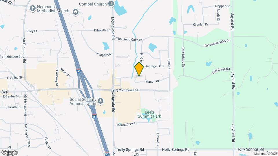 2402 Mason Dr Map and Location Details