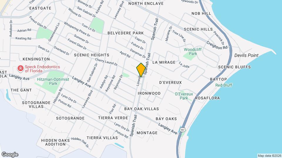 5910 Limestone Rd Map and Location Details