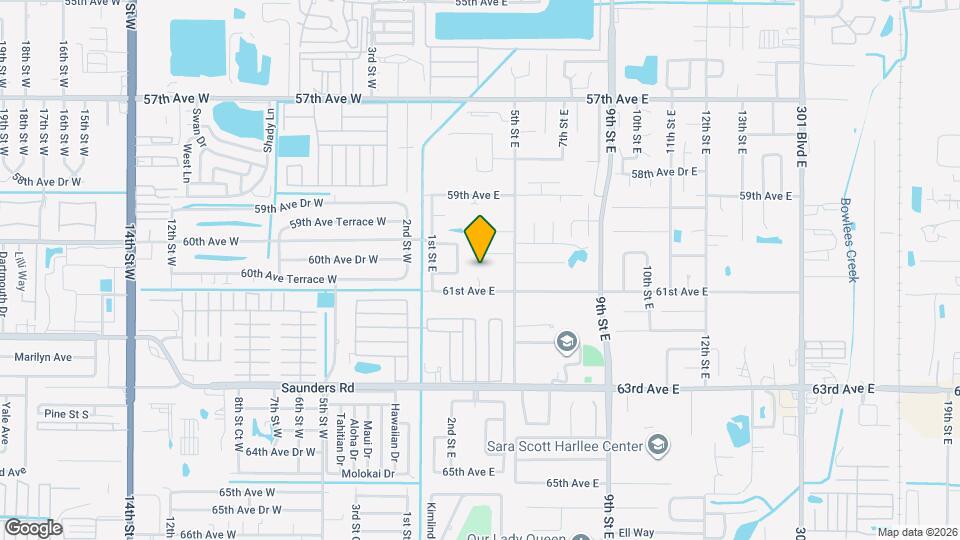 343 61st Ave E Map and Location Details