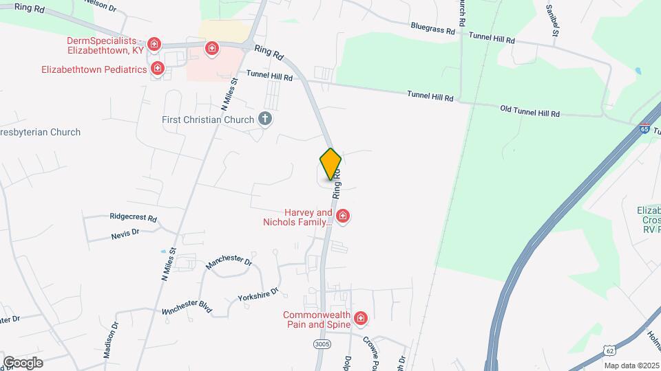 1301 Farmingdale Dr Map and Location Details
