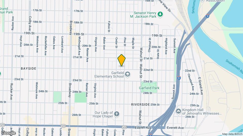2821 22nd St Map and Location Details
