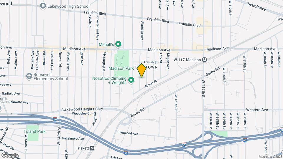 2115 Dowd Ave Map and Location Details