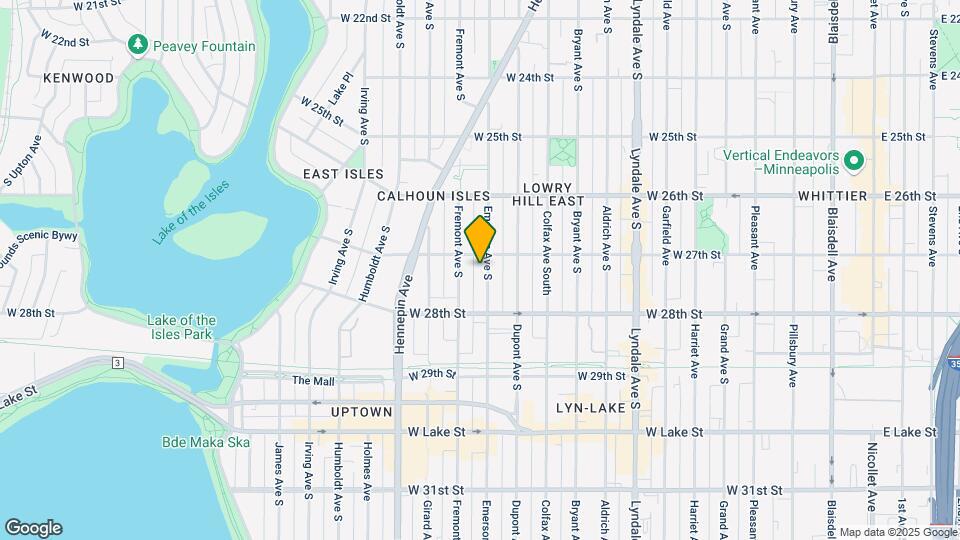 2712 Emerson Ave S Mapa y Detalles de la Ubicación