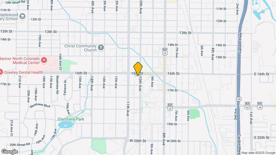 1609 10th Ave Map and Location Details