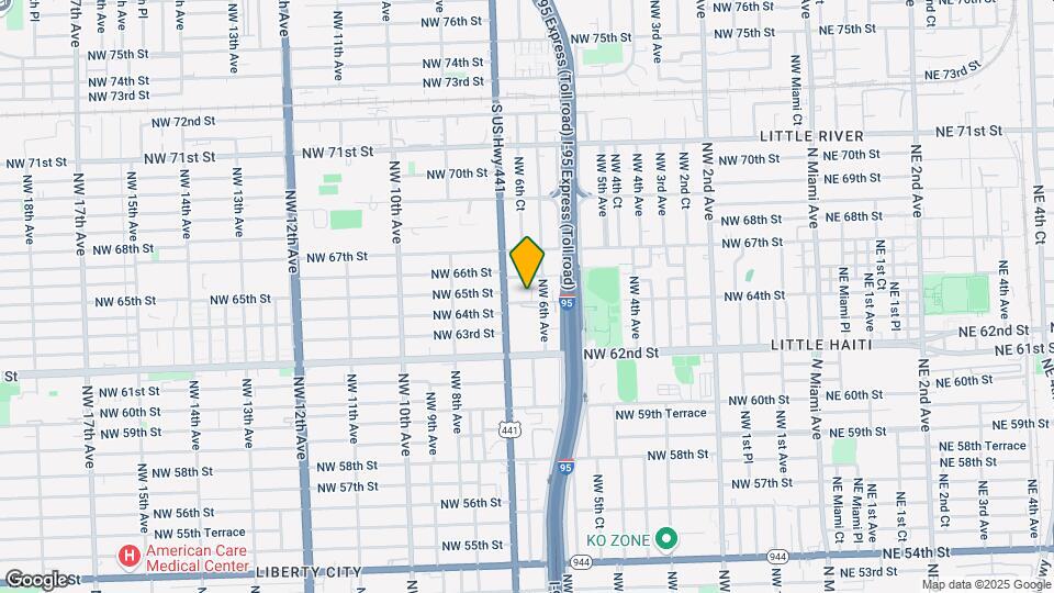 621 NW 64th St Mapa y Detalles de la Ubicación