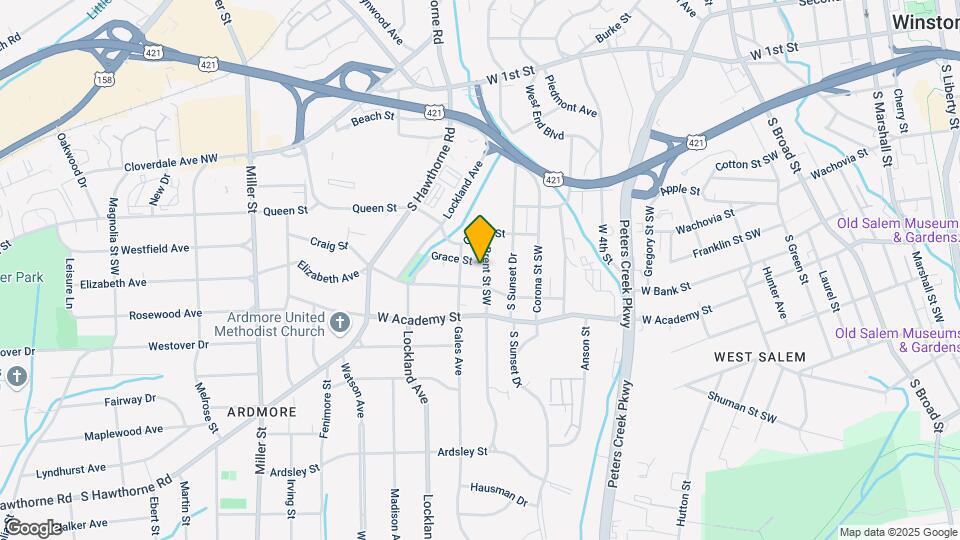 440 Brent St Map and Location Details