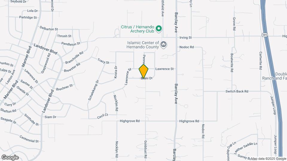 6145 Golddust Rd Map and Location Details