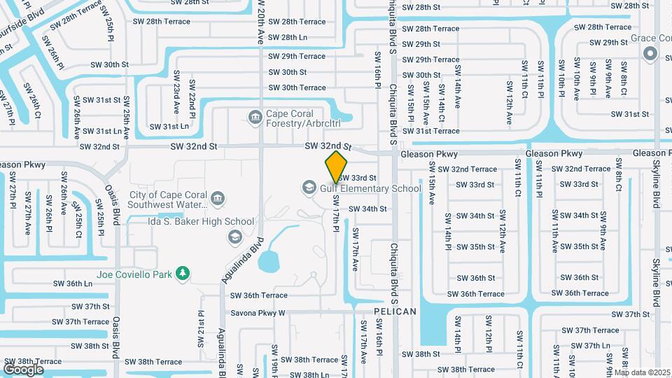 3310 SW 17th Pl Map and Location Details