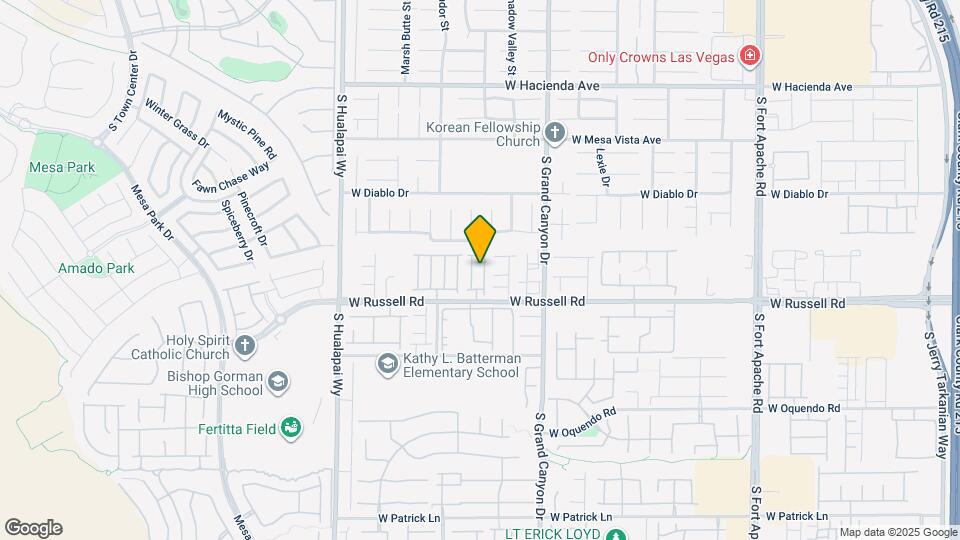 5649 Dawn Falls St Map and Location Details