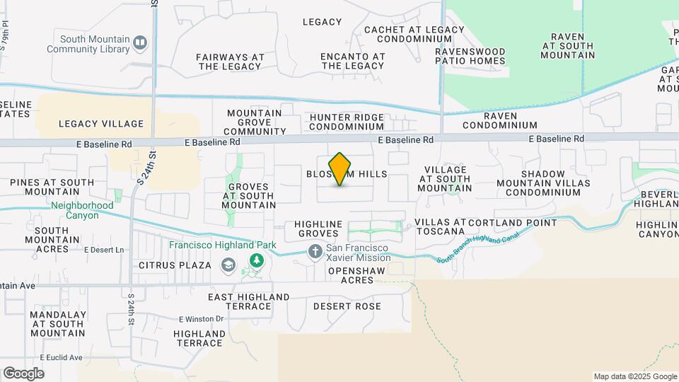 2923 E Constance Wy Mapa y Detalles de la Ubicación