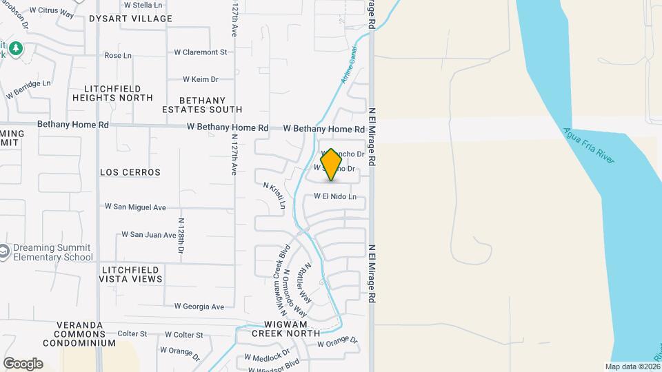 12429 W Montebello Ave Map and Location Details