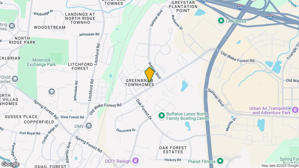 6724 Morgantown St Map and Location Details