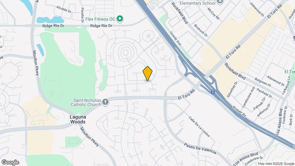 2106 Via Mariposa E Map and Location Details