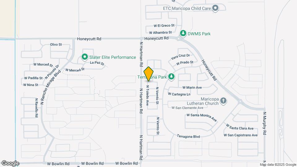 36605 W Padilla St Map and Location Details