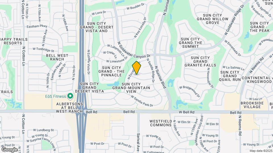 16232 W Montoya Dr Map and Location Details