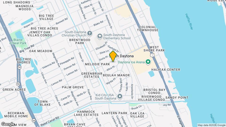 603 Ridge Blvd Map and Location Details