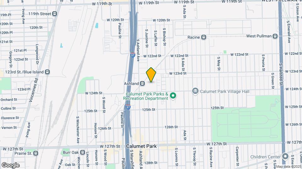 12357 S Ashland Ave Map and Location Details