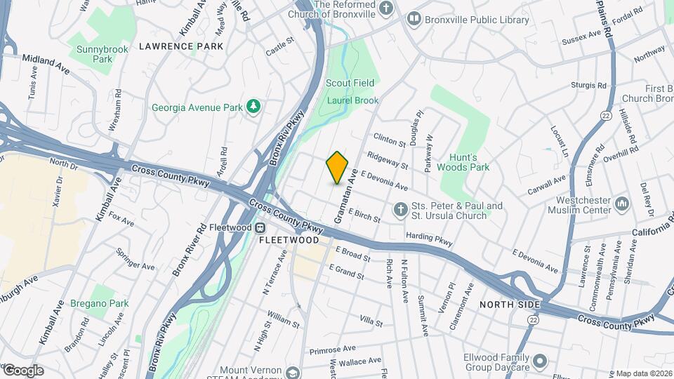 321 Hayward Ave Map and Location Details