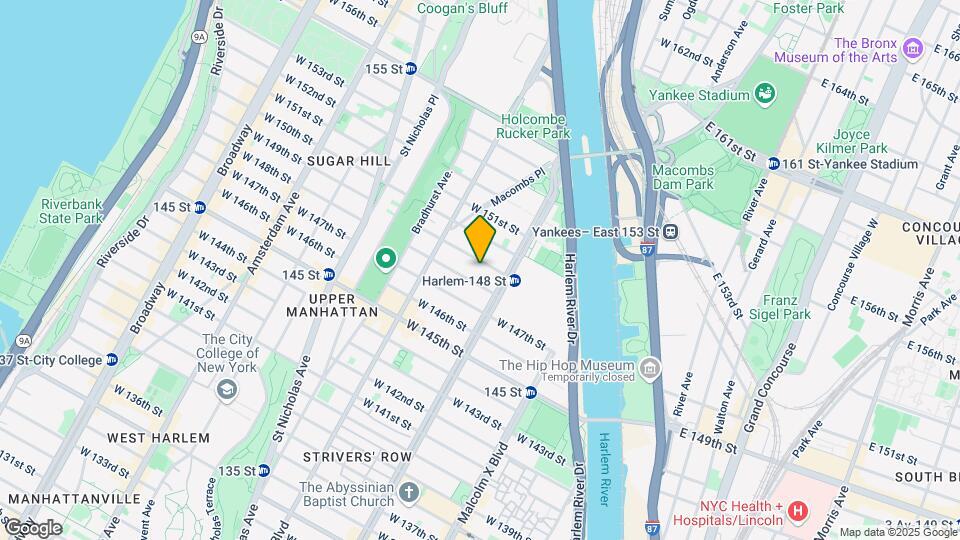 208 W 149th St Map and Location Details