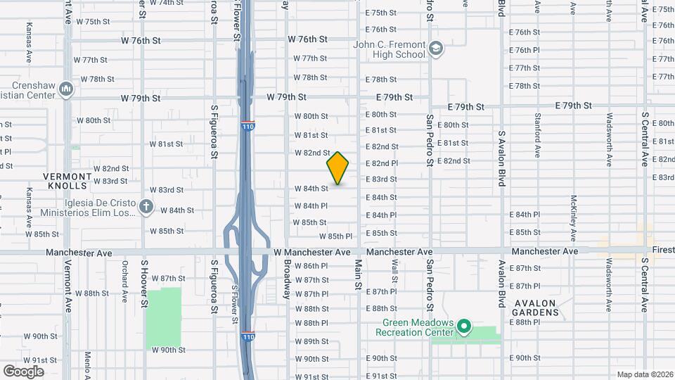 134 W 84th St Map and Location Details