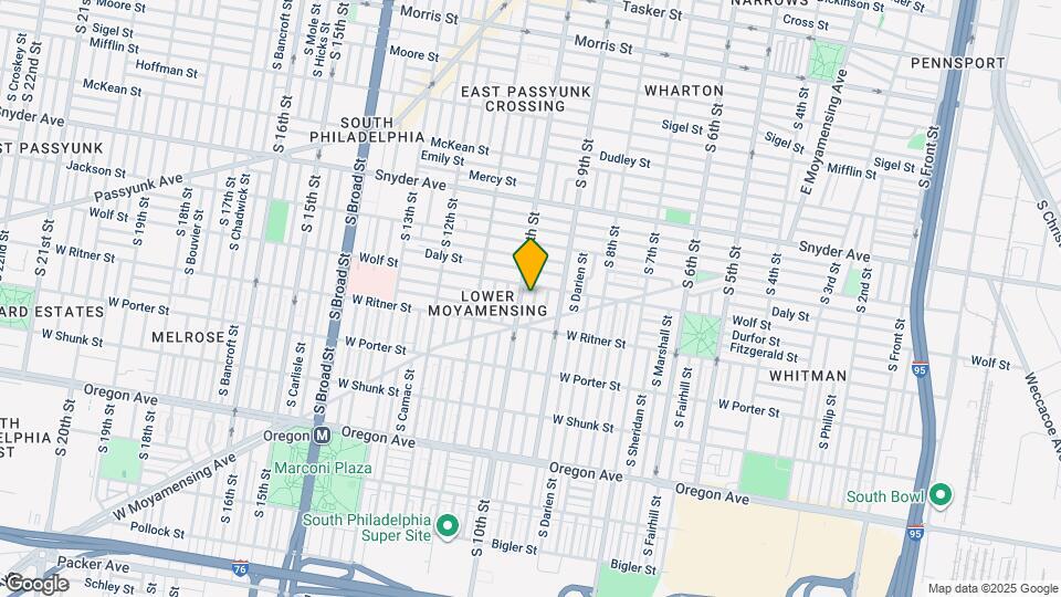 2312 S Hutchinson St Map and Location Details