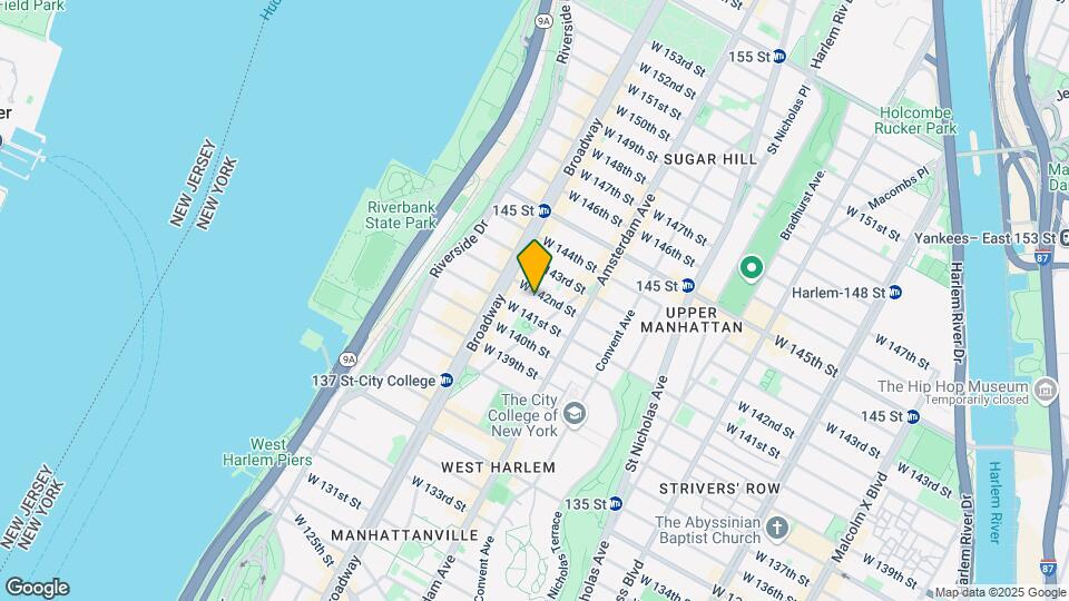 528 W 142nd St Mapa y Detalles de la Ubicación