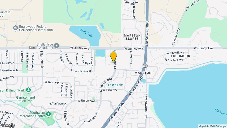 4451 S Ammons St, Unit 1-101 Map and Location Details