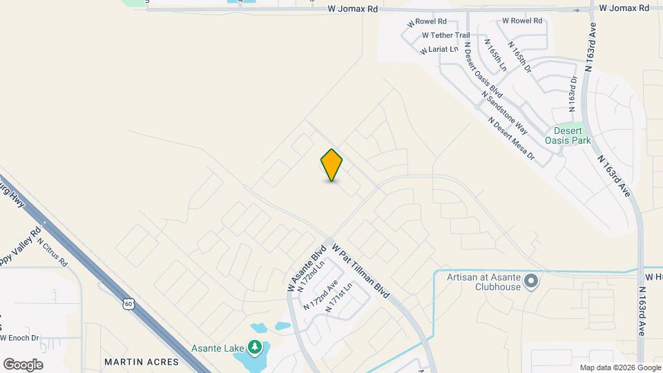 17337 W Smoketree Dr Map and Location Details