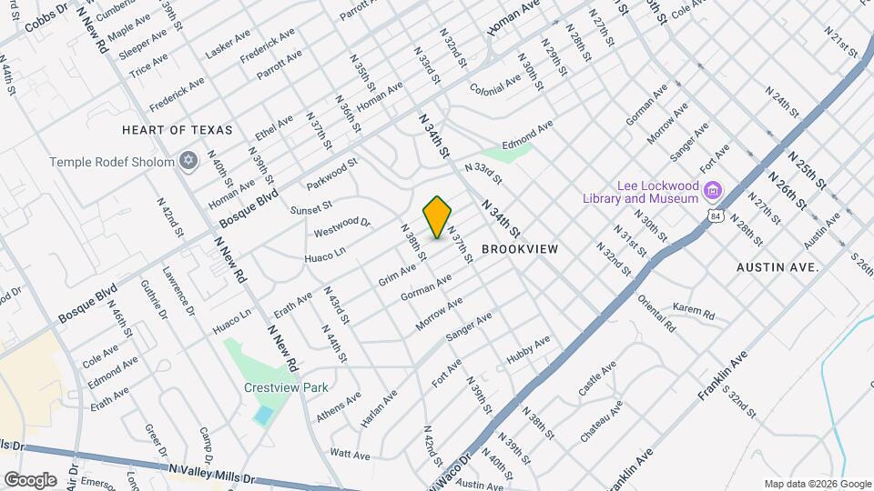 3721 Grim Ave Map and Location Details