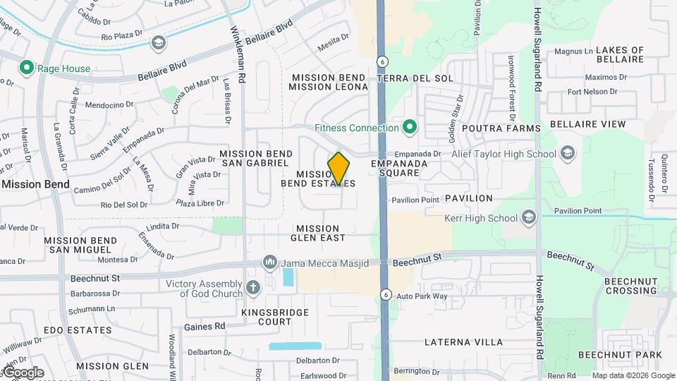 14802 Bellflora Ct Map and Location Details