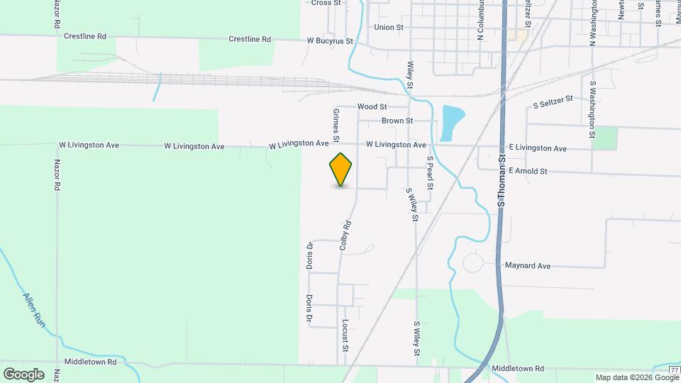 816 Roanoke St Map and Location Details