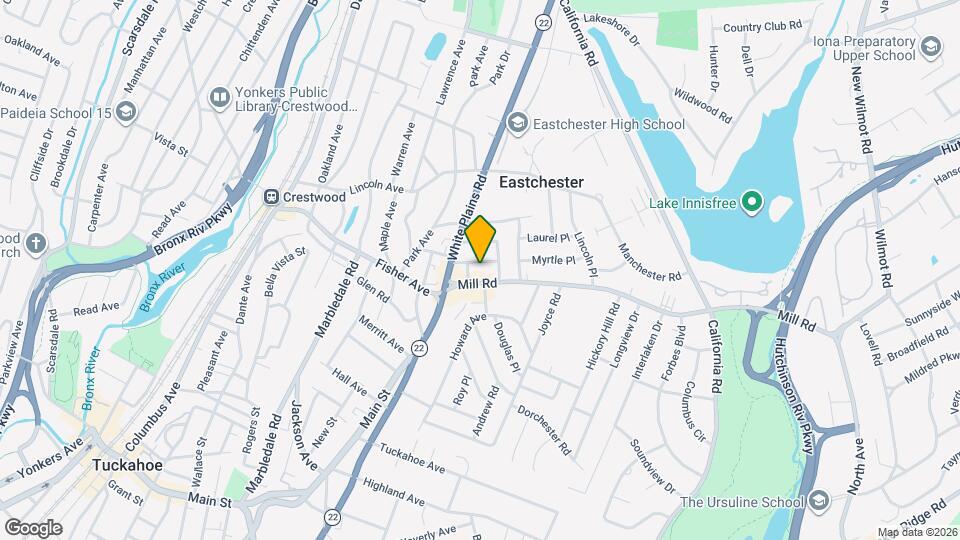 1 Oakridge Pl Map and Location Details