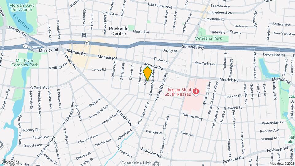 55 Vernon Ave Map and Location Details