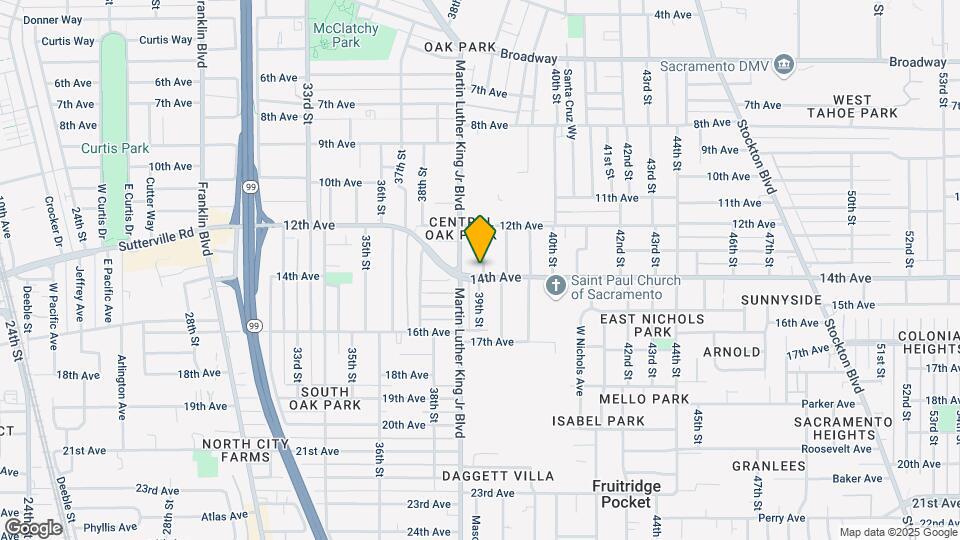 3887 14th Ave Map and Location Details
