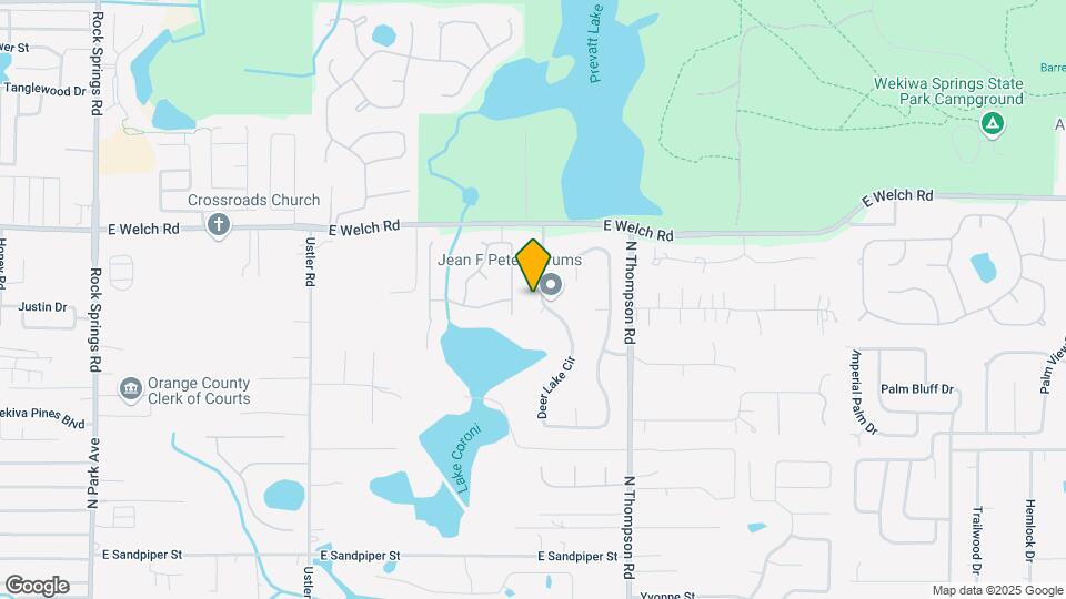 1456 Deer Lake Cir Map and Location Details