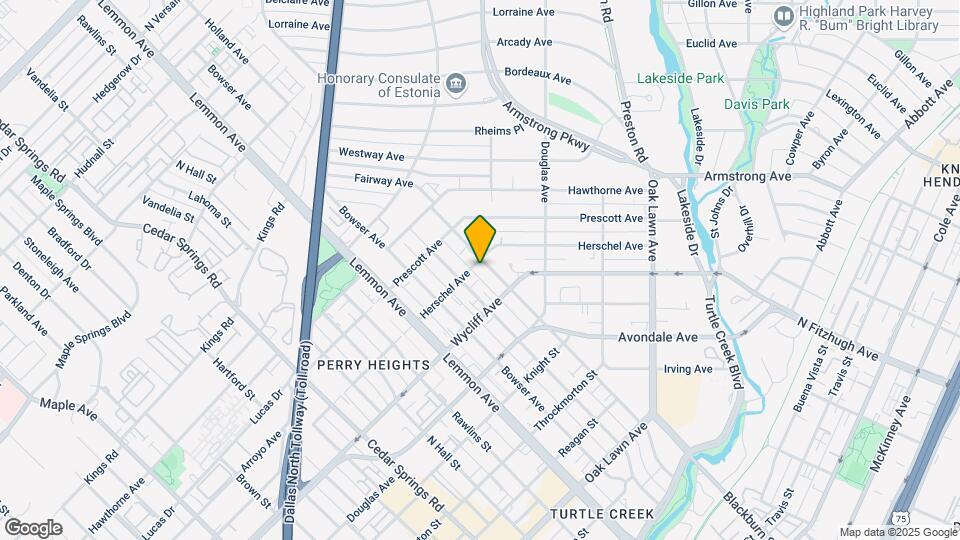 4333 Gilbert Ave Map and Location Details