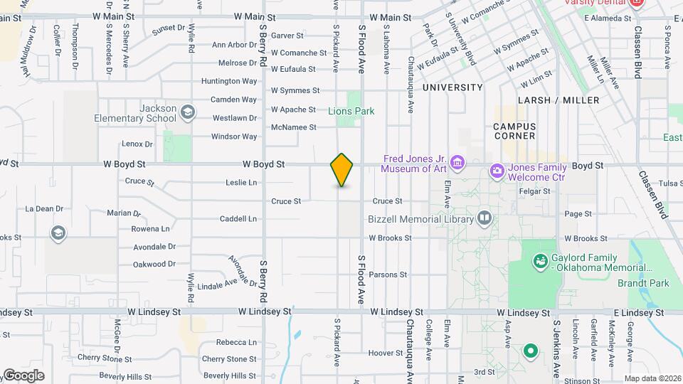 639 S Pickard Ave Mapa y Detalles de la Ubicación