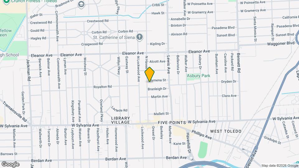 4250 N Haven Ave Mapa y Detalles de la Ubicación