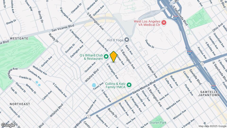 1235 Granville Ave Map and Location Details