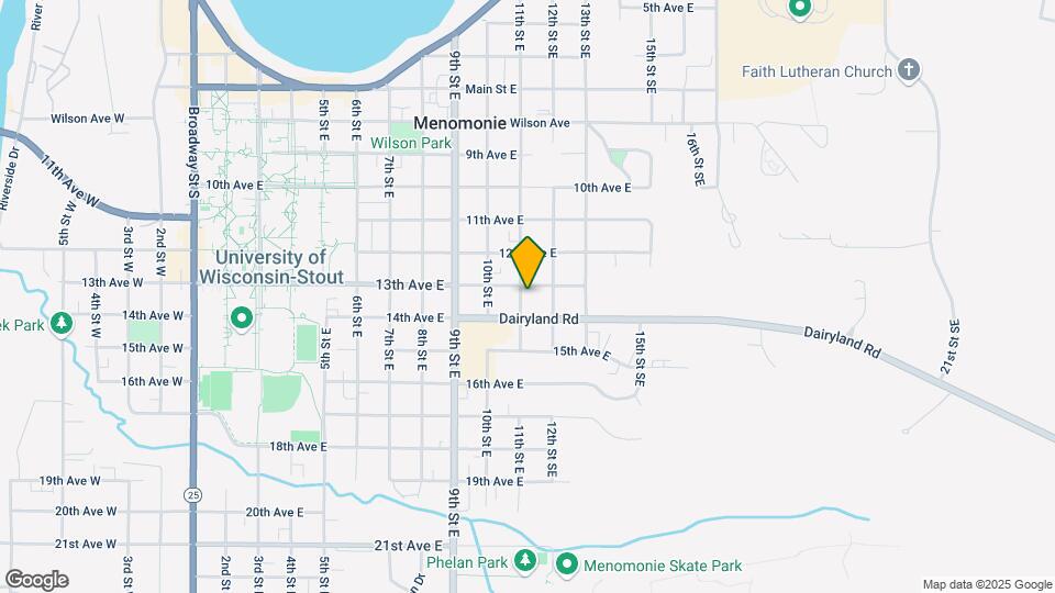 1308 11th St E, Unit 3 Map and Location Details