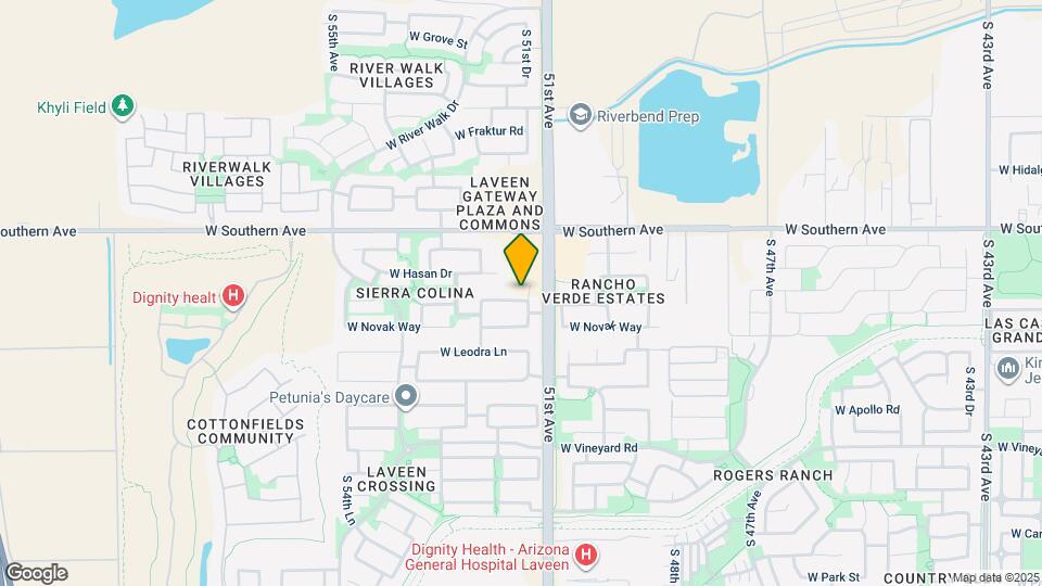 5116 W T Ryan Ln Map and Location Details