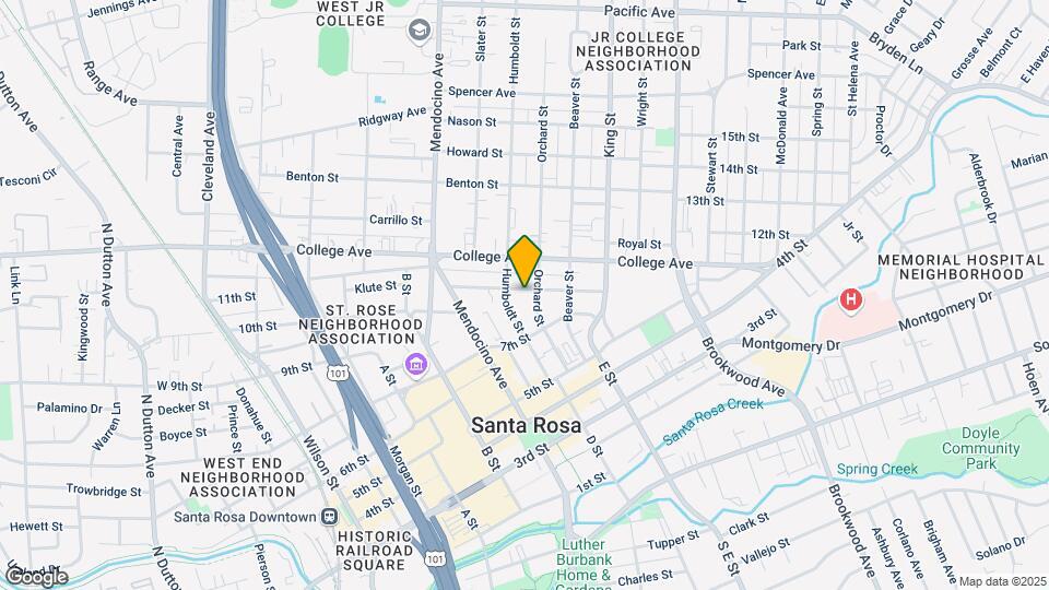718 Cherry St Mapa y Detalles de la Ubicación
