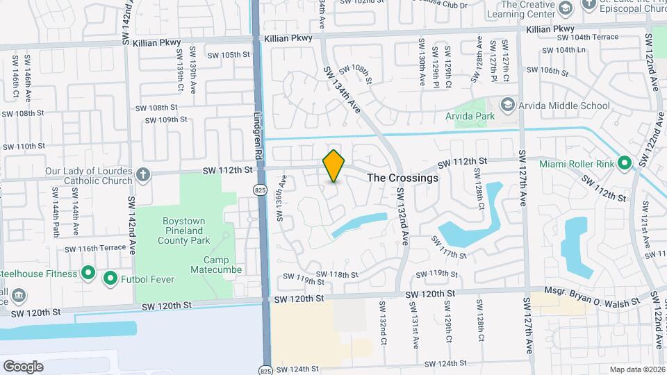 11342 SW 133rd Pl Map and Location Details