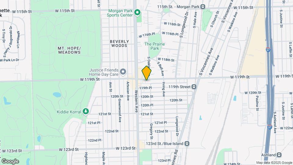 2329 W 119th St Map and Location Details