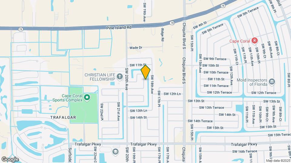 1137 SW 18th Ct Map and Location Details