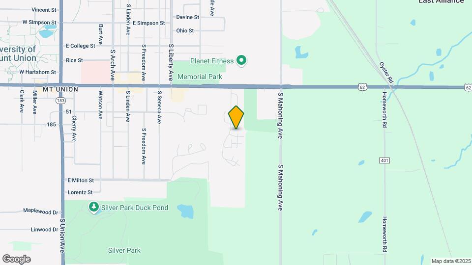 Potters Creek Apartments Map and Location Details