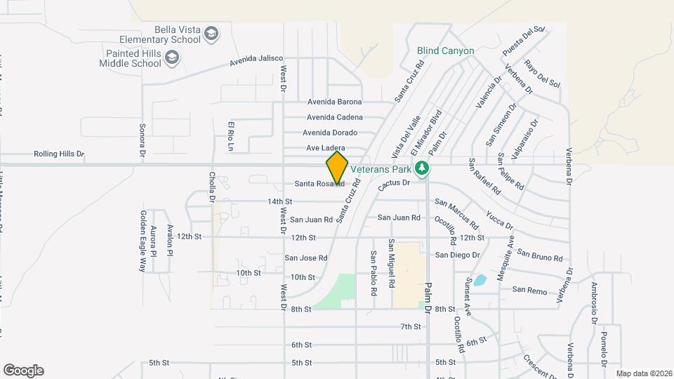 66175 Santa Rosa Rd Map and Location Details