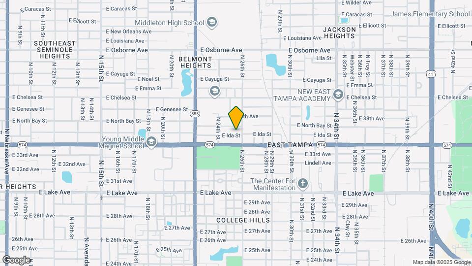 2420 E Ida St Map and Location Details