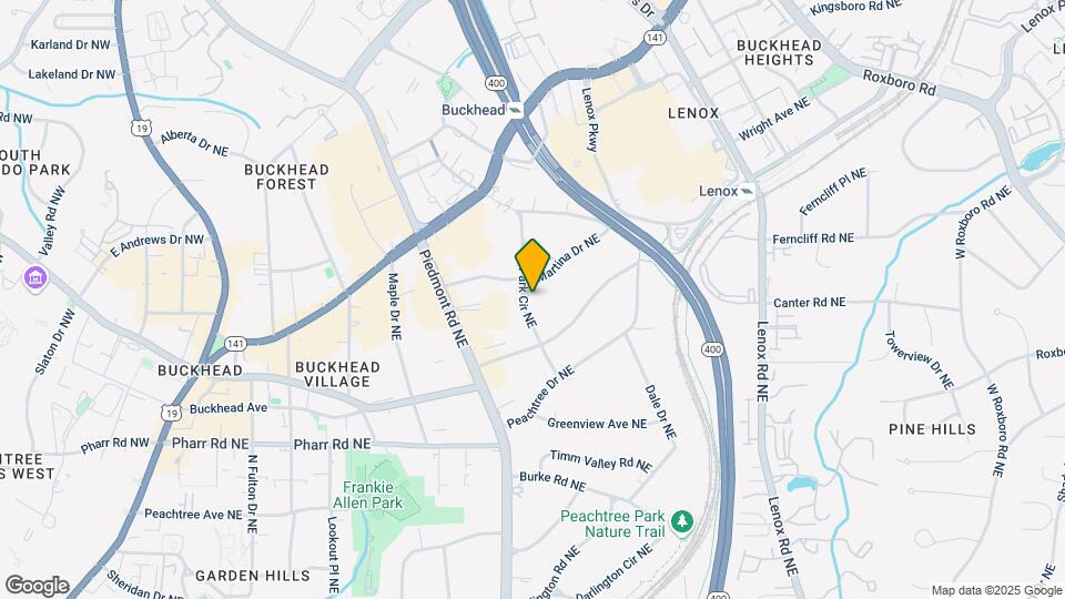 78 Park Cir NE Map and Location Details