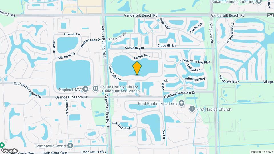 2711 Citrus Lake Dr Map and Location Details